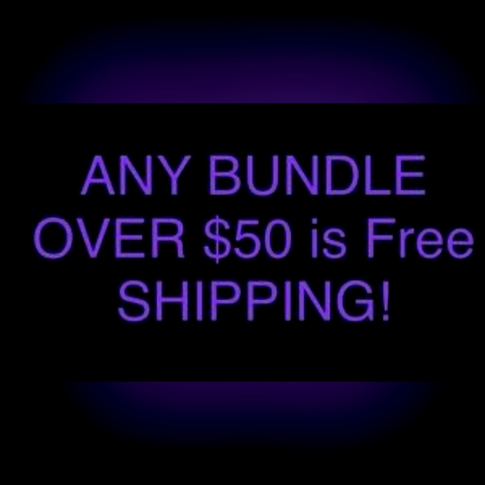 Any Bundle Over $50 Gets Free Shipping!!